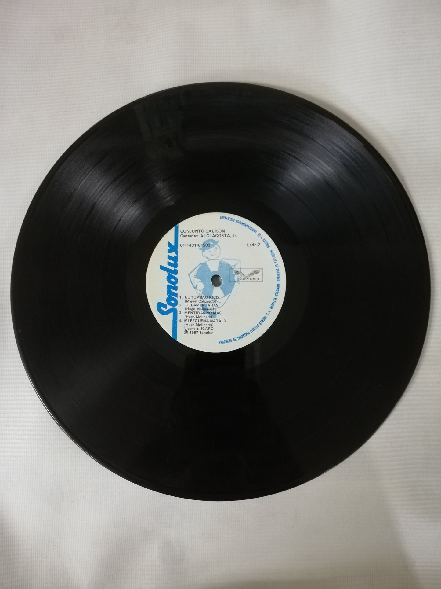 LP CONJUNTO CALISÓN - CANTANTE: ALCI ACOSTA JR.