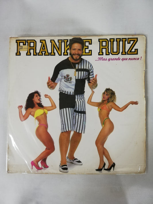 LP FRANKIE RUIZ - MÁS GRANDE QUE NUNCA!