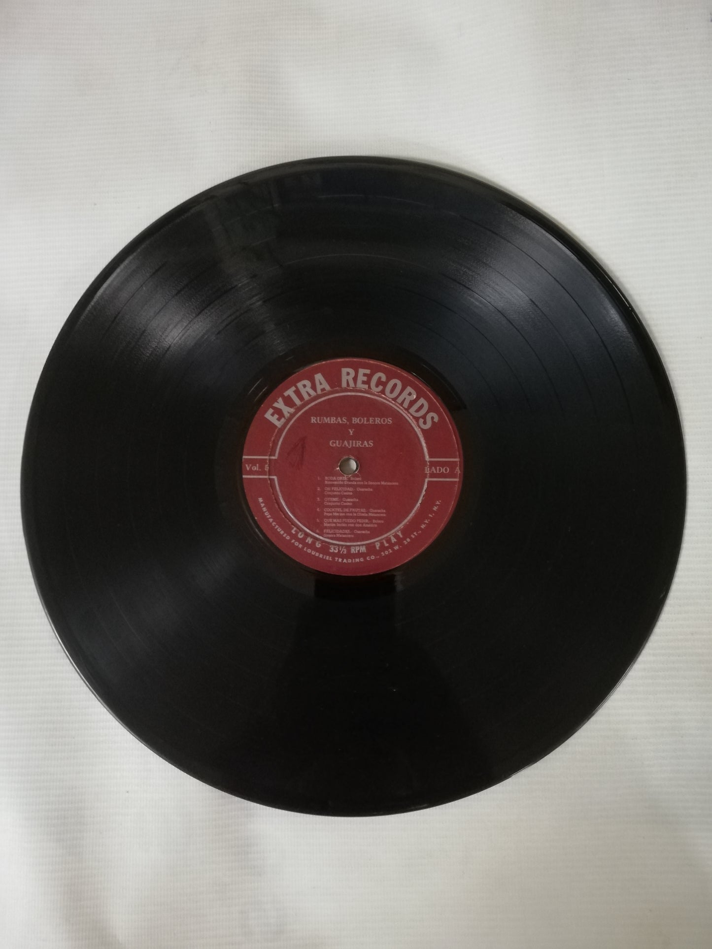 LP RUMBAS, BOLEROS Y GUAJIRAS - RUMBAS, BOLEROS Y GUAJIRAS VOL. 5