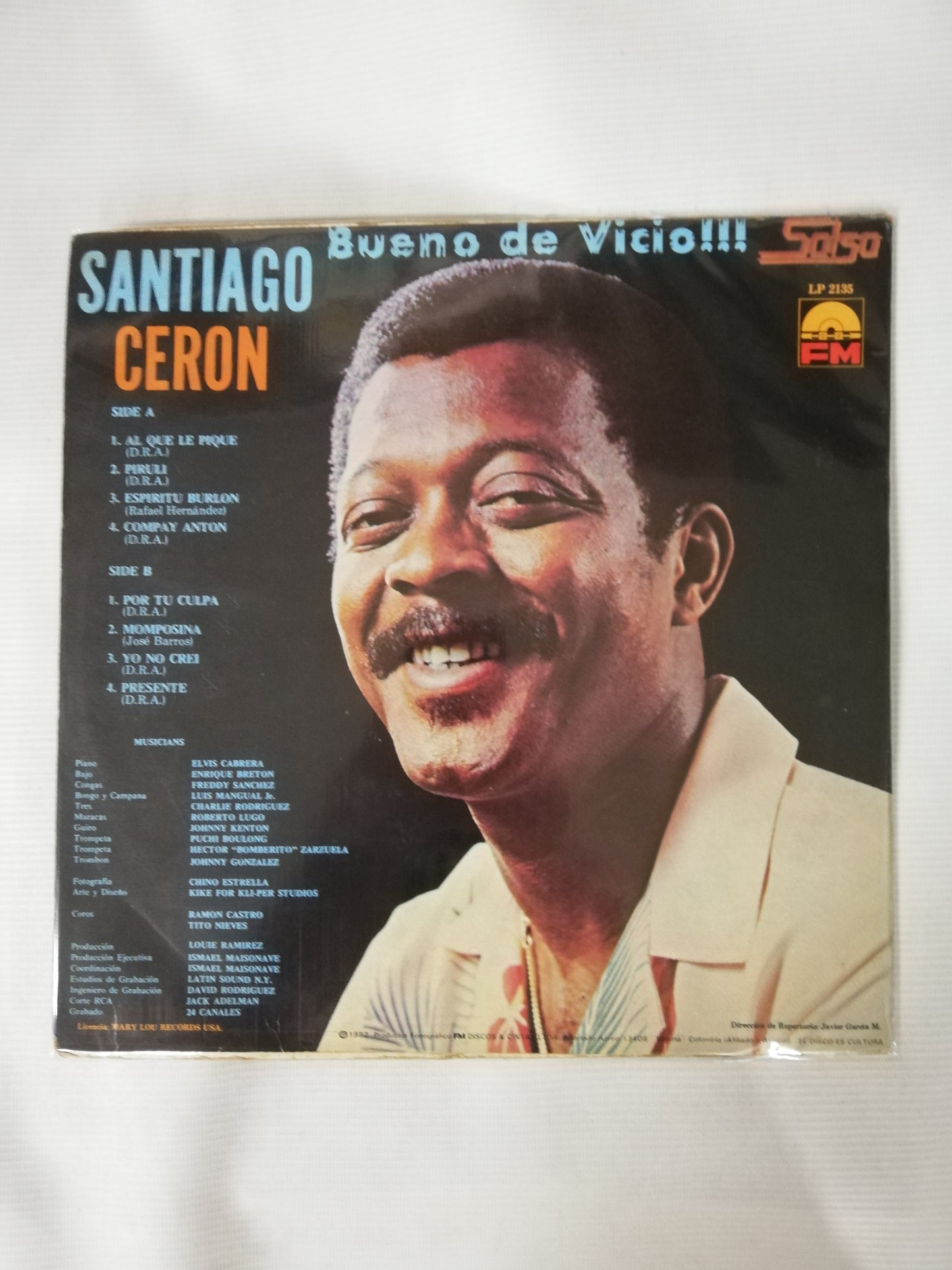 LP SANTIAGO CERON - BUENO DE VICIO