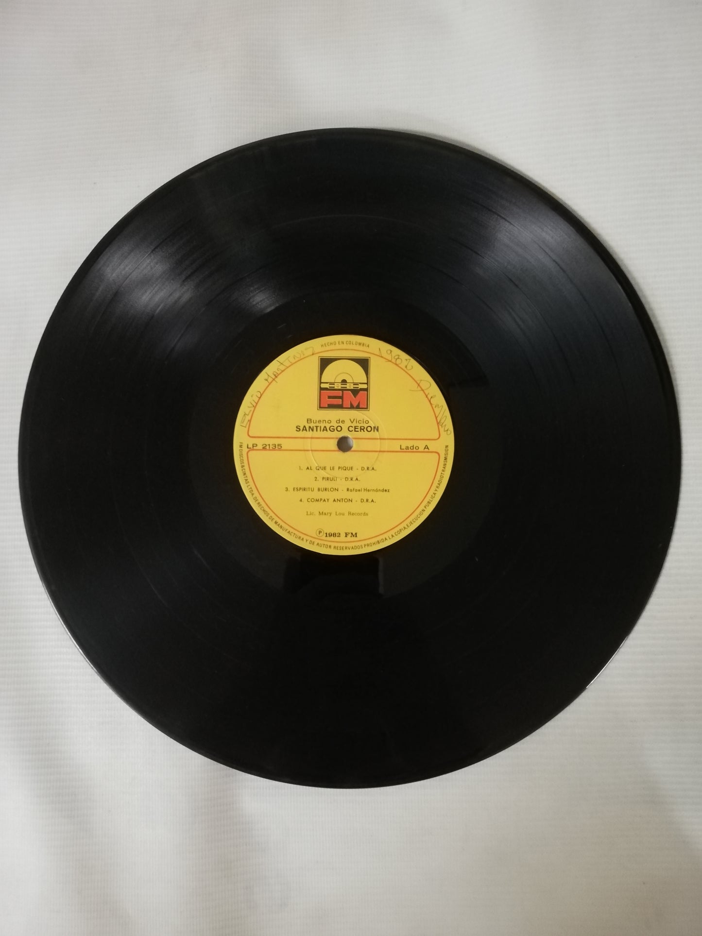 LP SANTIAGO CERON - BUENO DE VICIO