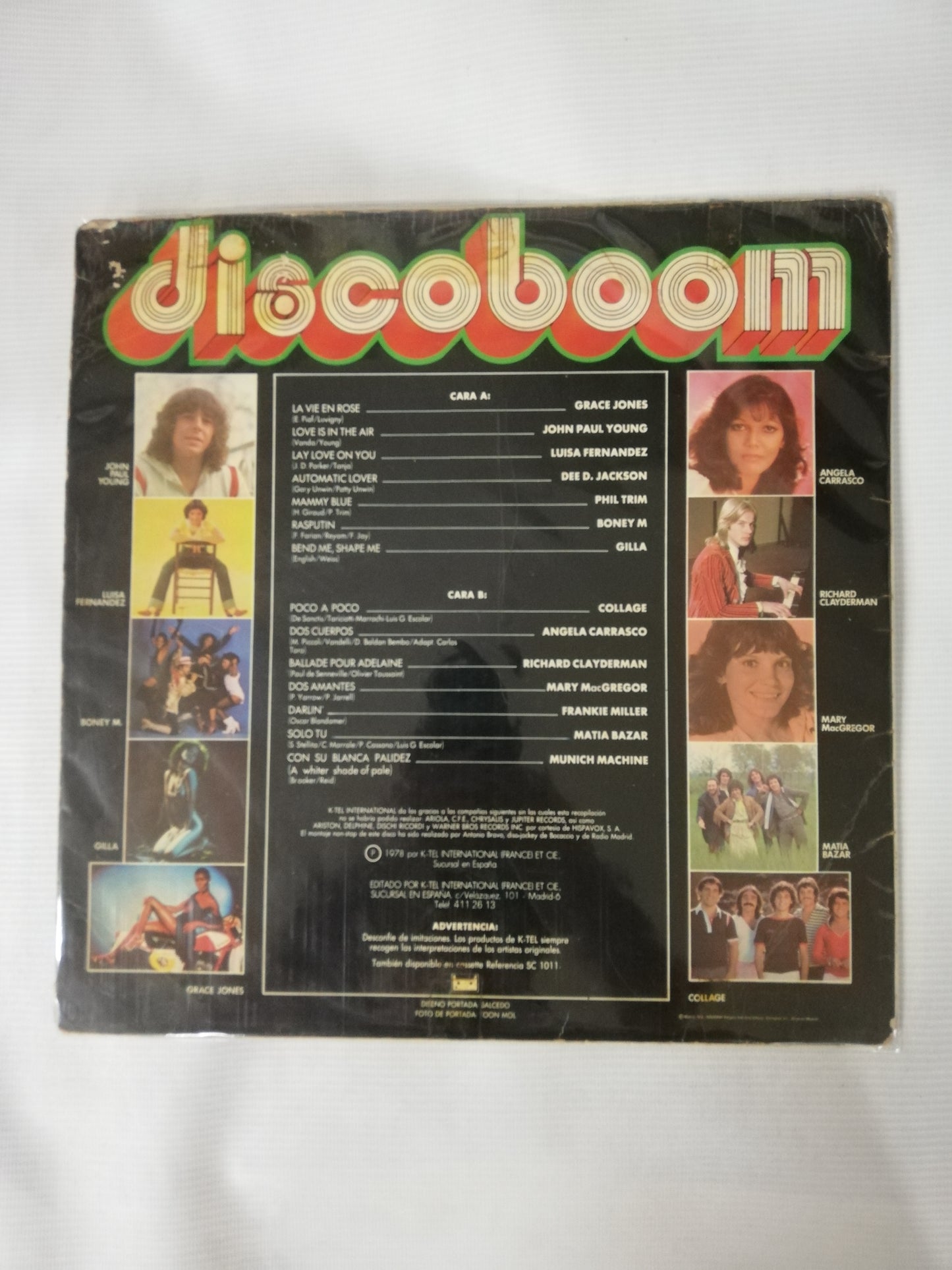 LP DISCOBOOM - DISCO COMPILATION