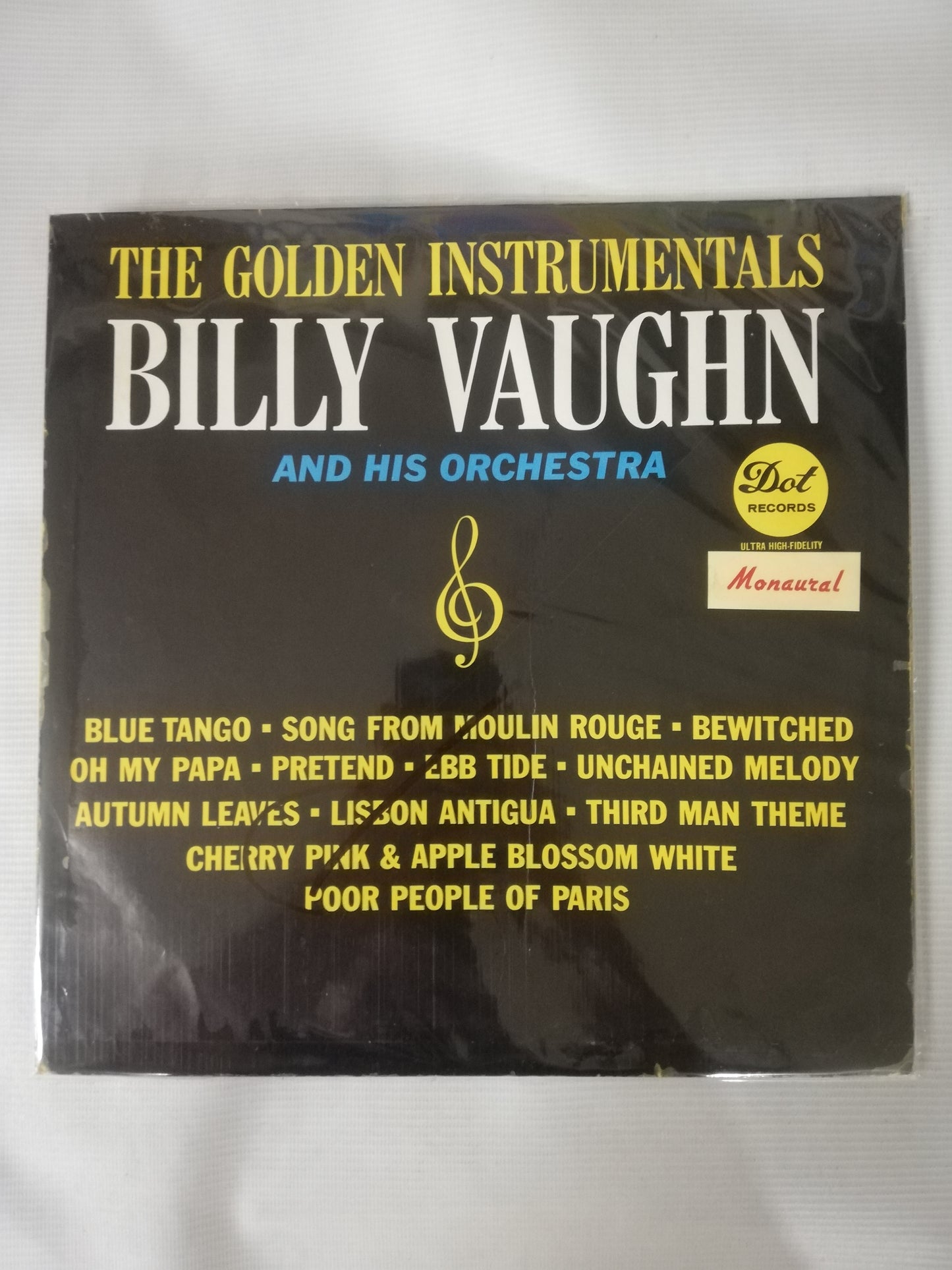 LP BILLY VAUGHN AND HIS ORCHESTRA - THE GOLDEN INSTRUMENTALS
