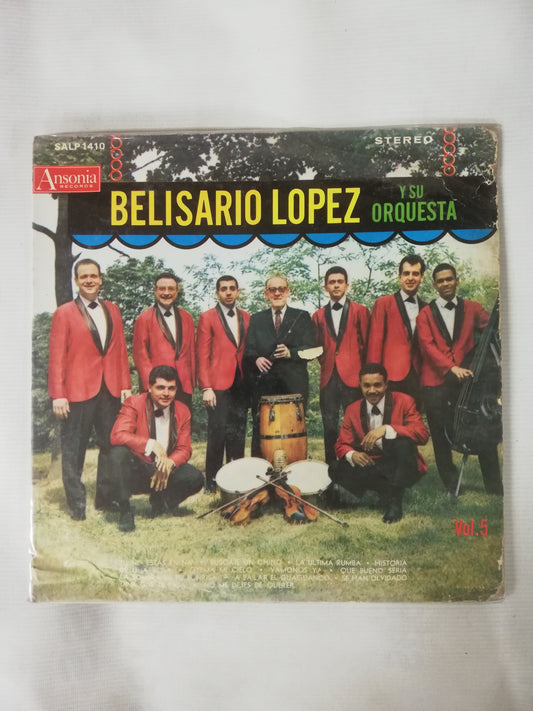 LP BELISARIO LOPEZ Y SU ORQUESTA - BELISARIO LOPEZ Y SU ORQUESTA VOL. 5