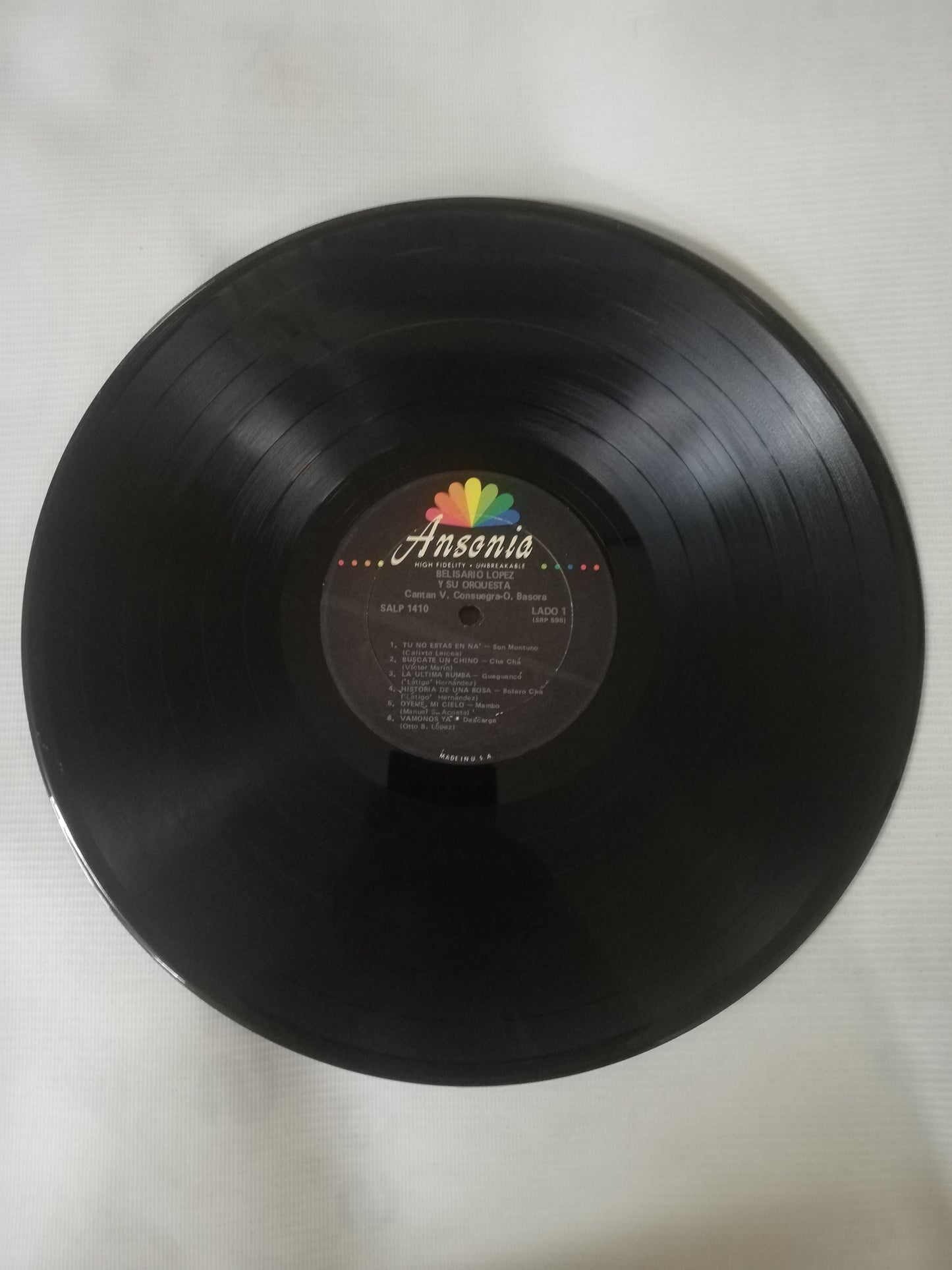 LP BELISARIO LOPEZ Y SU ORQUESTA - BELISARIO LOPEZ Y SU ORQUESTA VOL. 5