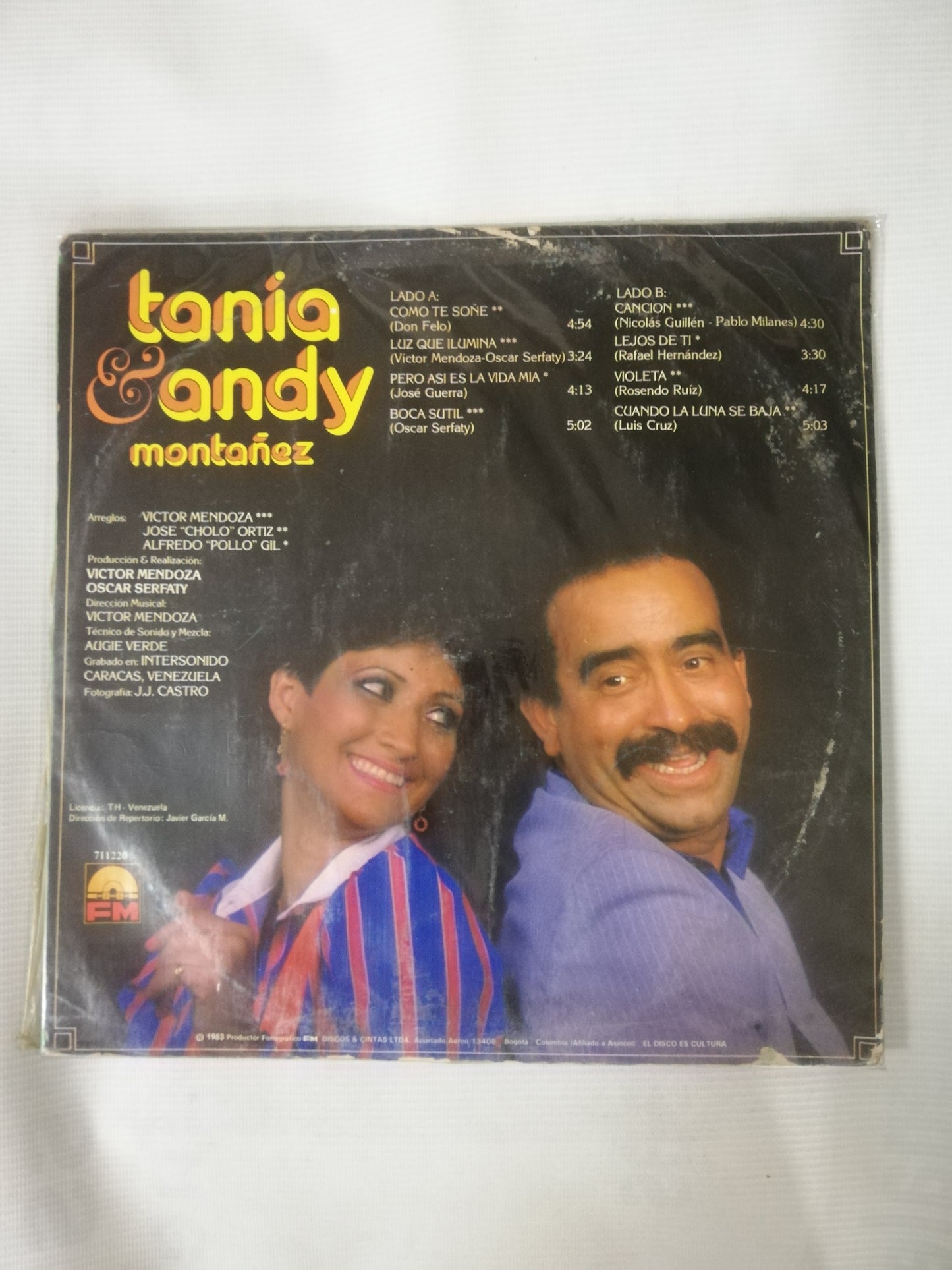 LP TANIA & ANDY MONTAÑEZ - TANIA & ANDY