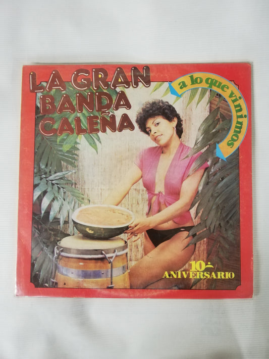 LP LA GRAN BANDA CALEÑA - A LO QUE VINIMOS - 10 ANIVERSARIO