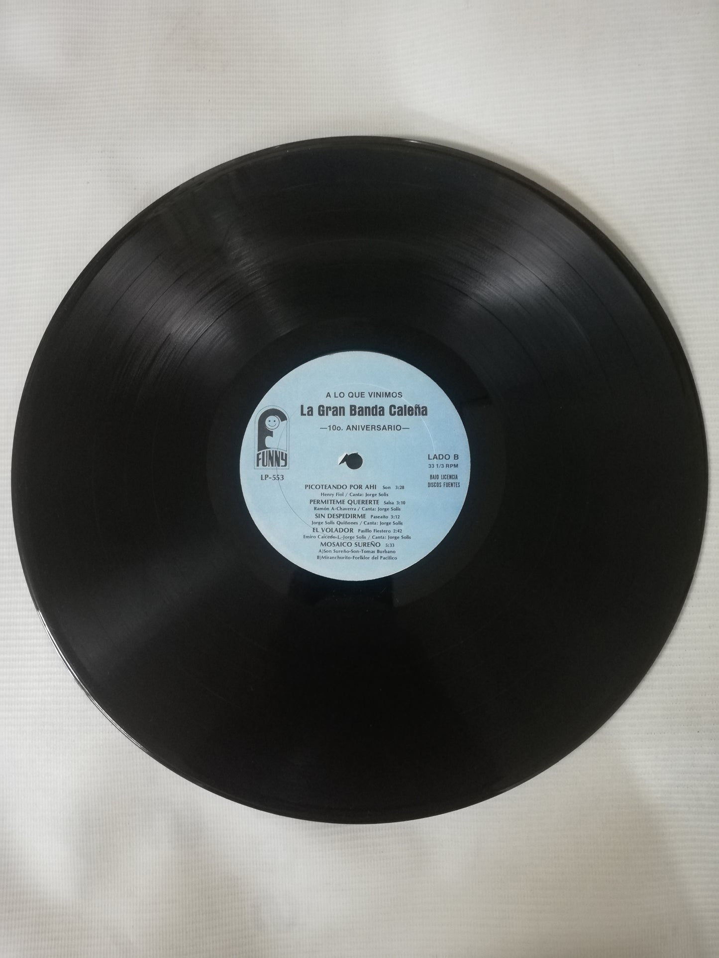 LP LA GRAN BANDA CALEÑA - A LO QUE VINIMOS - 10 ANIVERSARIO