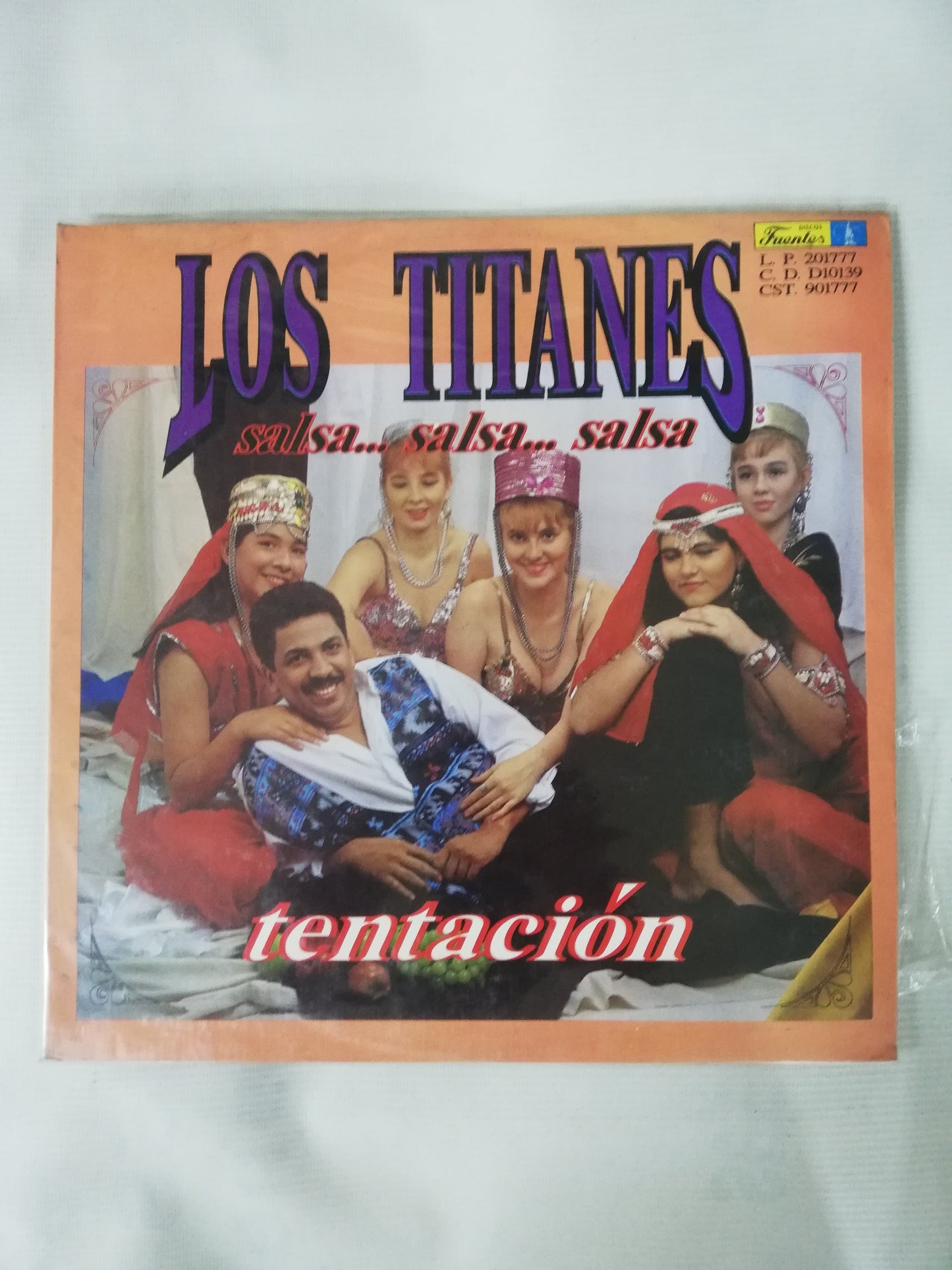 LP LOS TITANES - TENTACIÓN