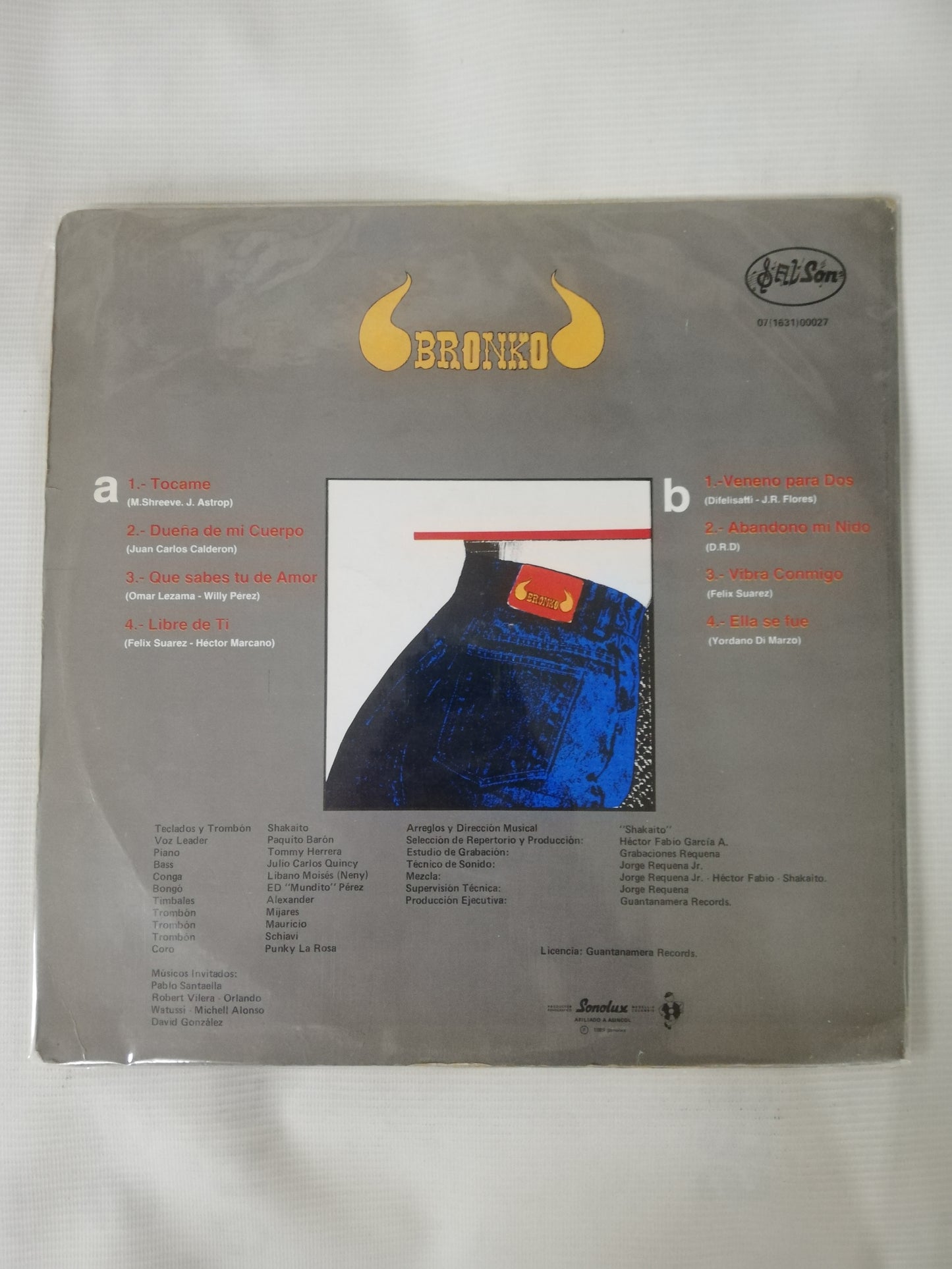 LP ORQUESTA BRONKO - ORQUESTA BRONKO