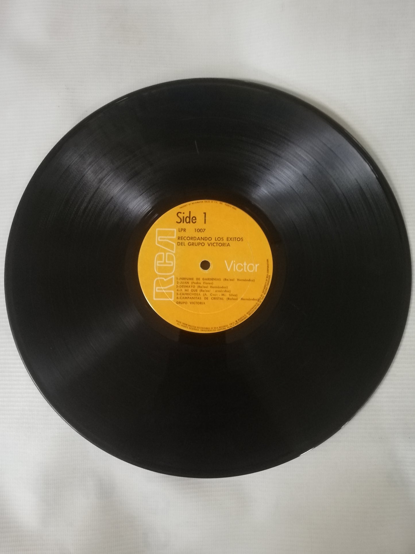 LP GRUPO VICTORIA - RECORDANDO LOS EXITOS DEL GRUPO VICTORIA