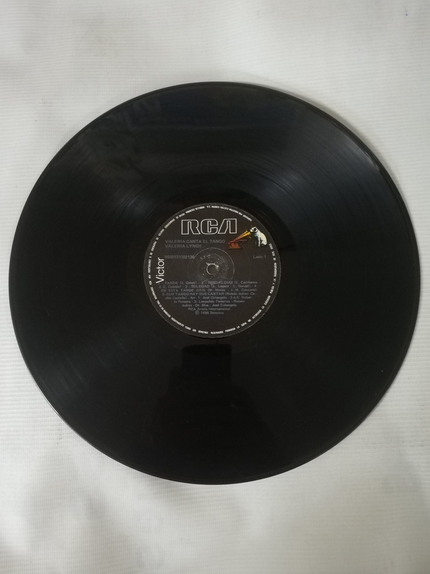 LP VALERIA LYNCH - VALERIA CANTA EL TANGO...