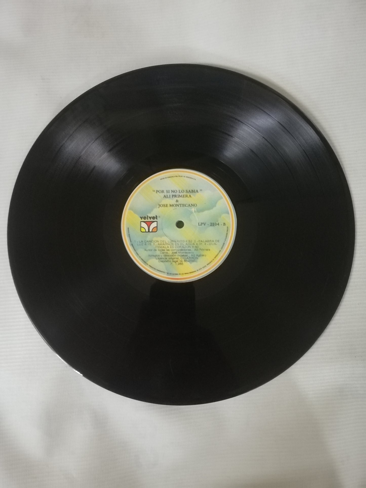 LP ALI PRIMERA / JOSÉ MONTECANO - POR SI NO LO SABIA