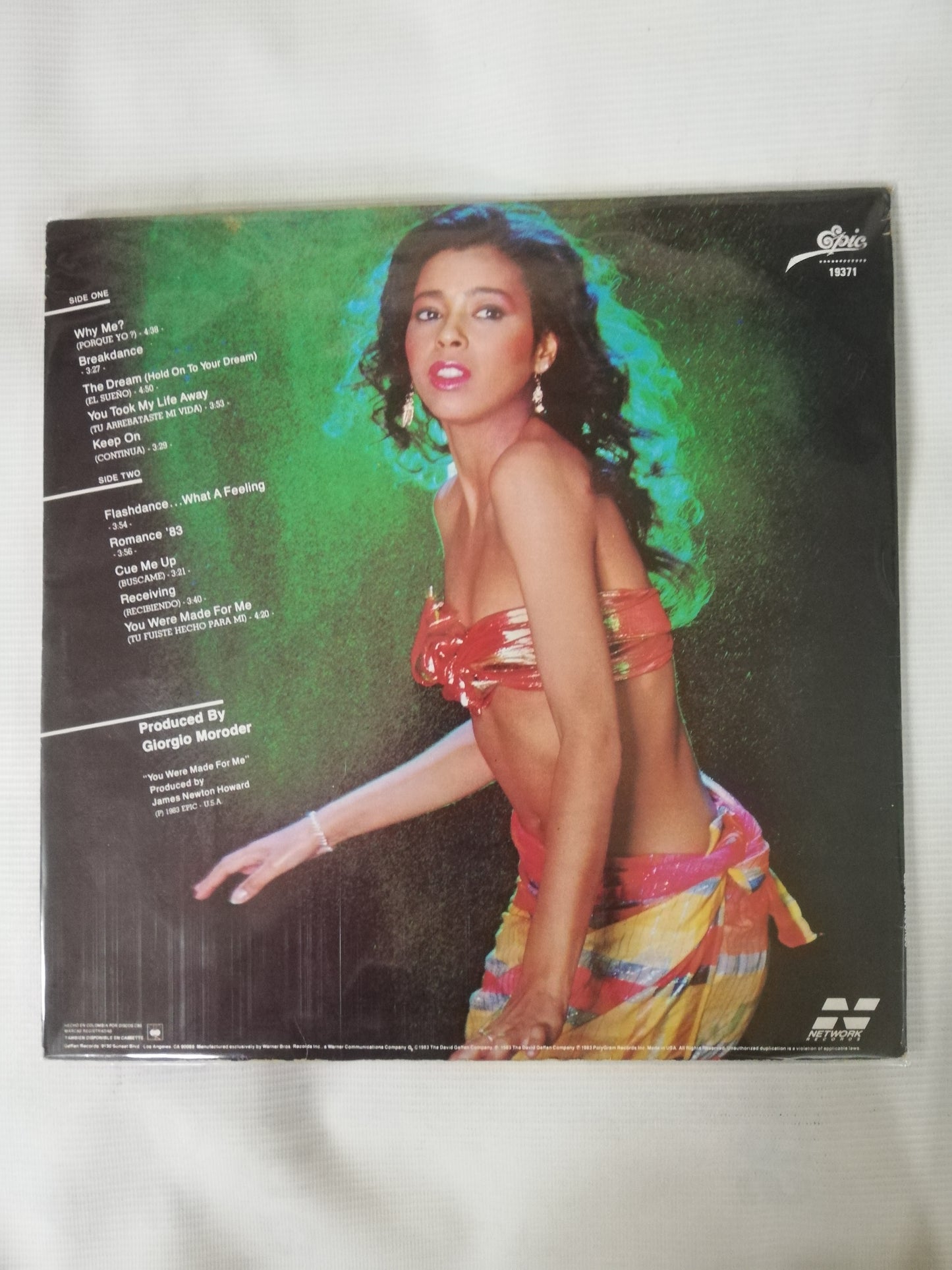 LP IRENE CARA - WHAT A FEELIN´