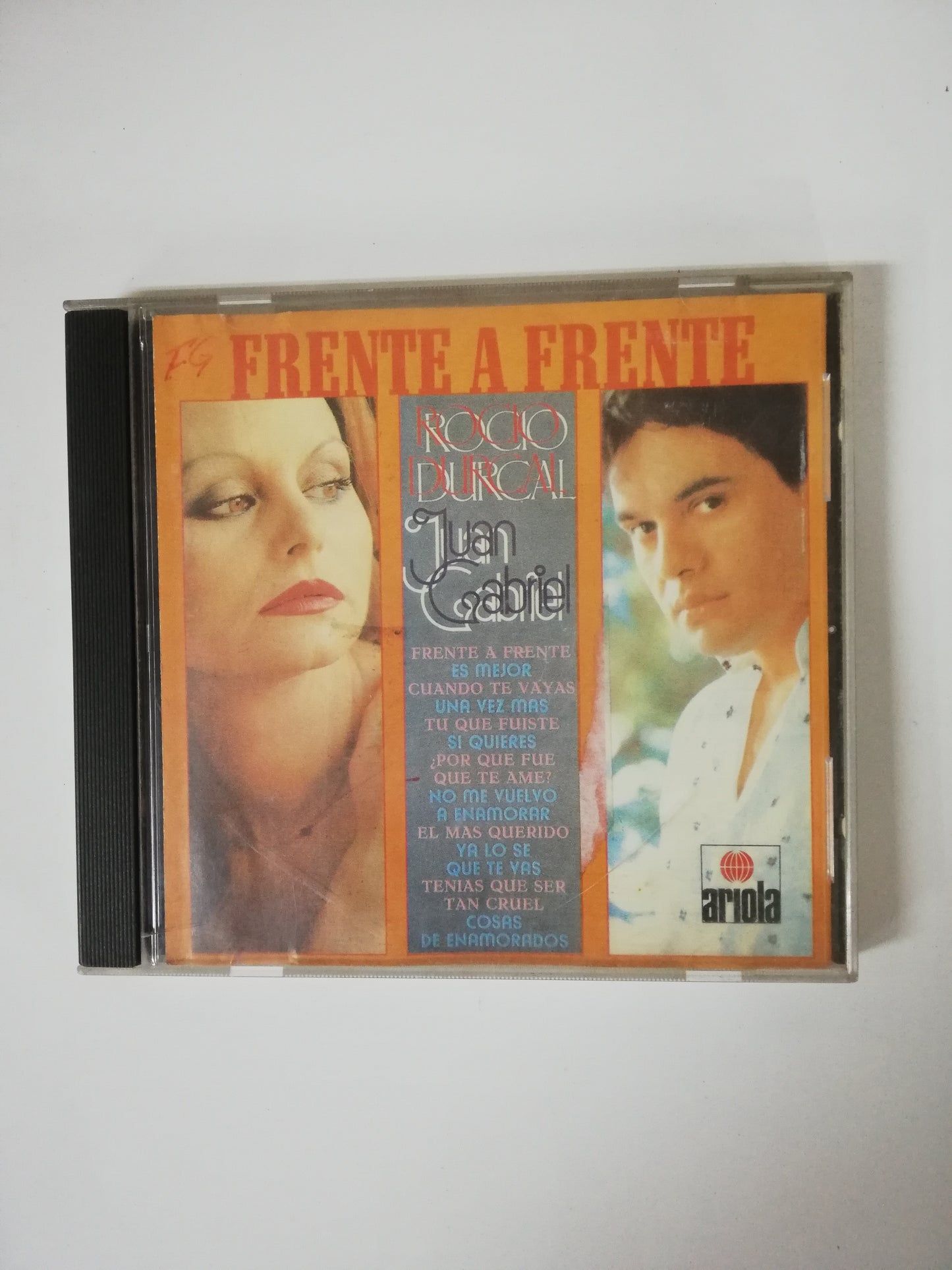 CD ROCIO DURCAL / JUAN GABRIEL - FRENTE A FRENTE