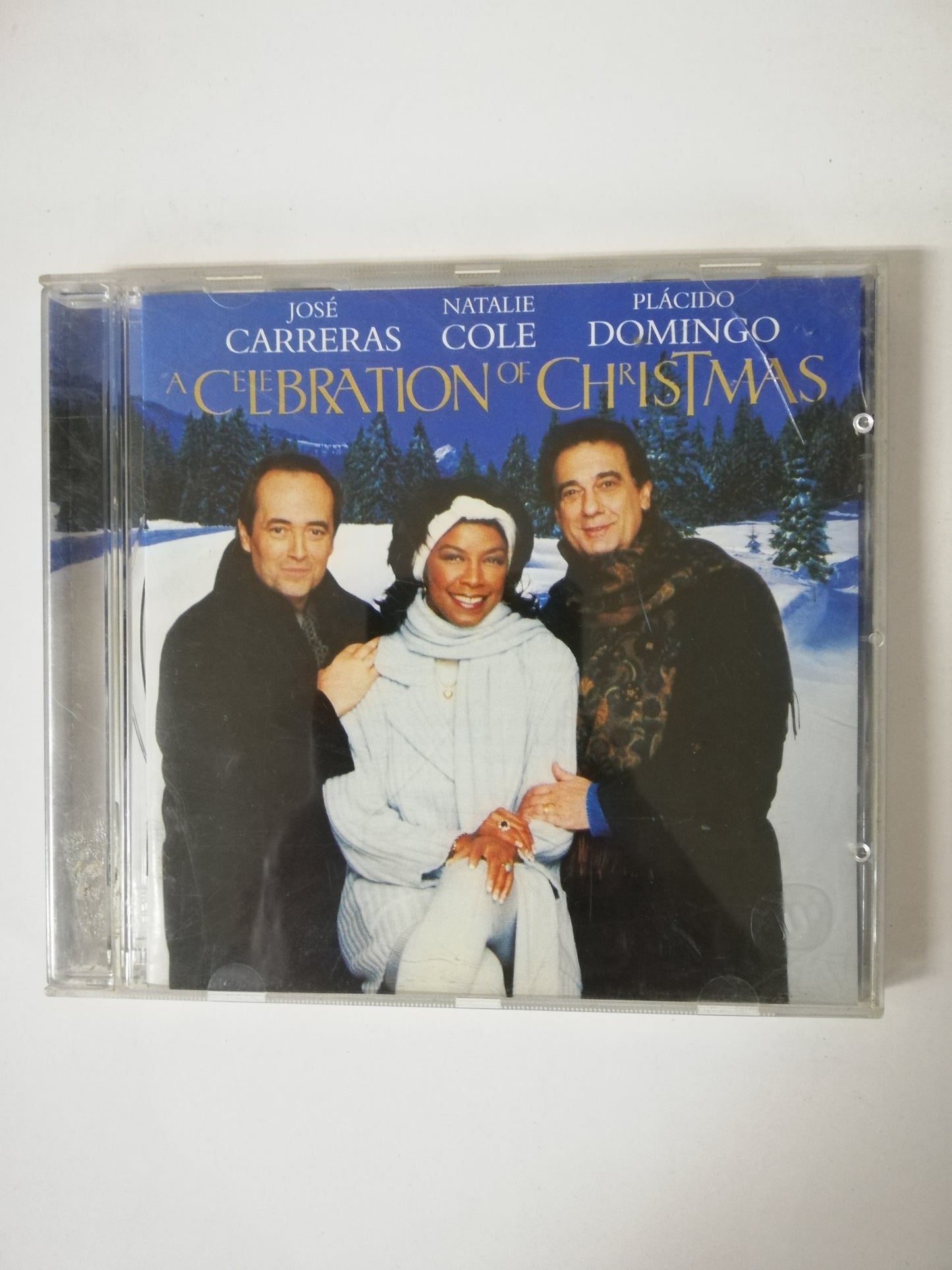 CD JOSÉ CARRERAS / NATALIE COLE / PLACIDO DOMINGO - A CELEBRATION OF CHRISTMAS