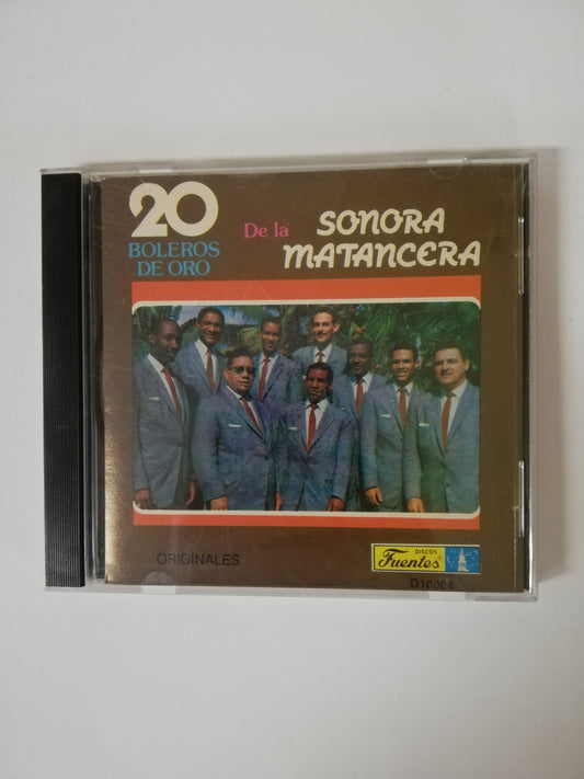 CD LA SONORA MATANCERA - 20 BOLEROS DE ORO DE LA SONORA MATANCERA