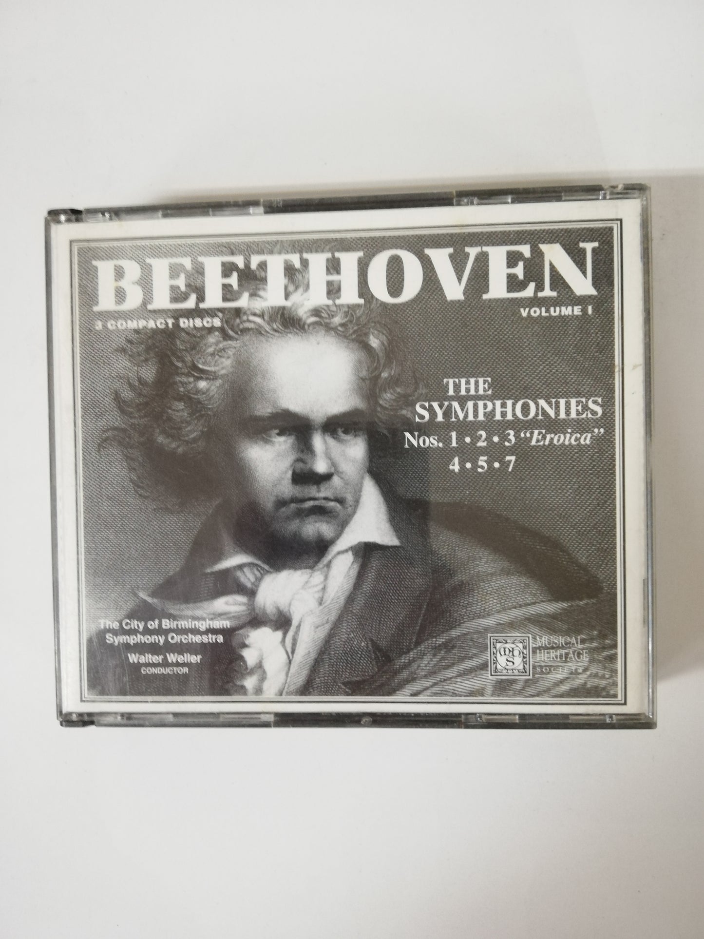 CD BEETHOVEN - THE COMPLETE SYMPHONIES VOL. 1 - CD X 3