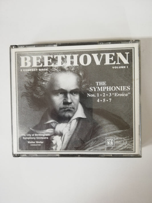 CD BEETHOVEN - THE COMPLETE SYMPHONIES VOL. 1 - CD X 3