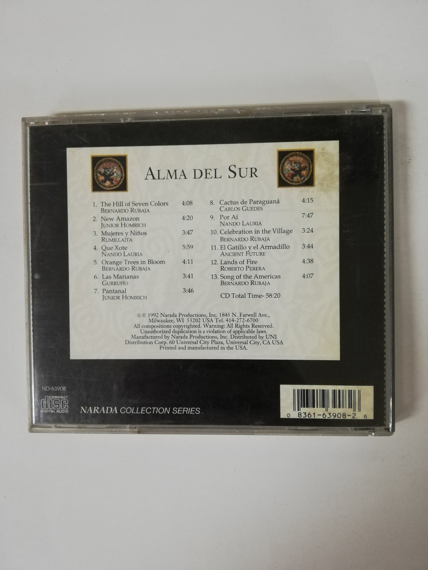 CD ALMA DEL SUR - VARIOS INTÉRPRETES