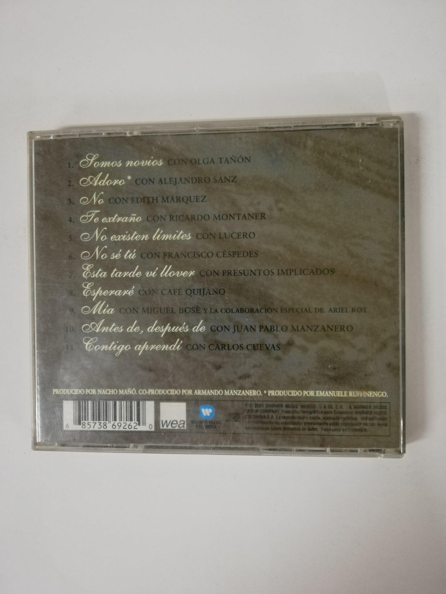 CD ARMANDO MANZANERO - DUETOS