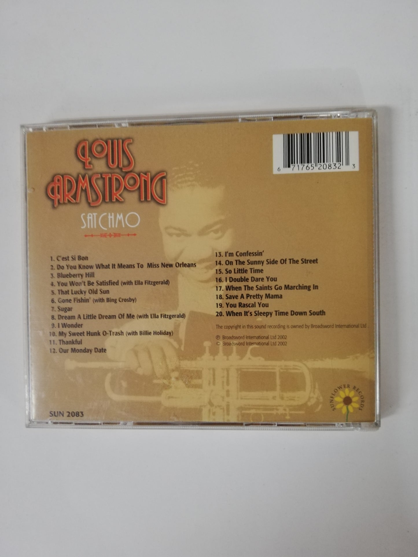 CD LOUIS ARMSTRONG - SATCHMO