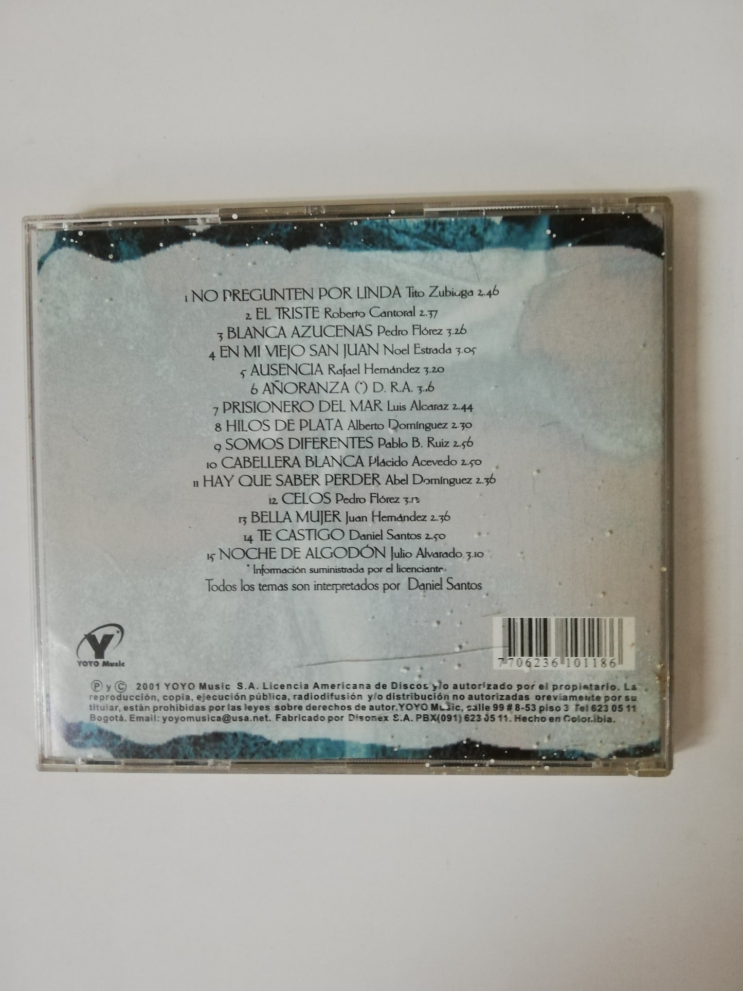 CD DANIEL SANTOS - EL BOLERO INMORTAL