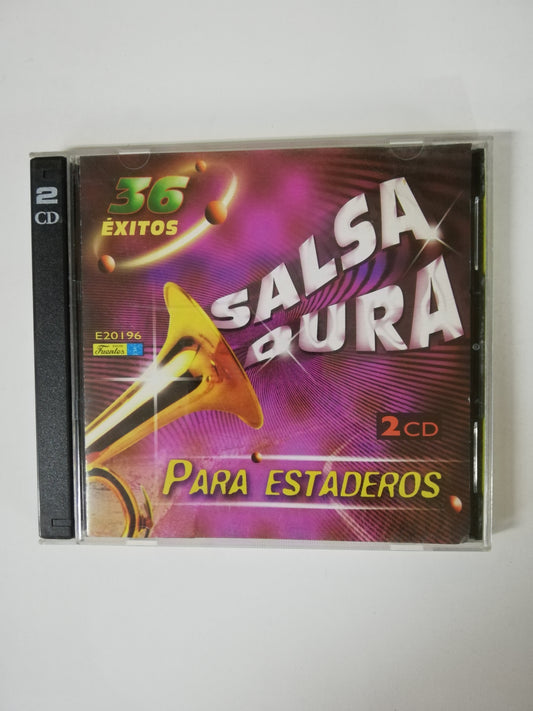 CD SALSA DURA PARA ESTADEROS - VARIOS INTÉRPRETES - CD X 2