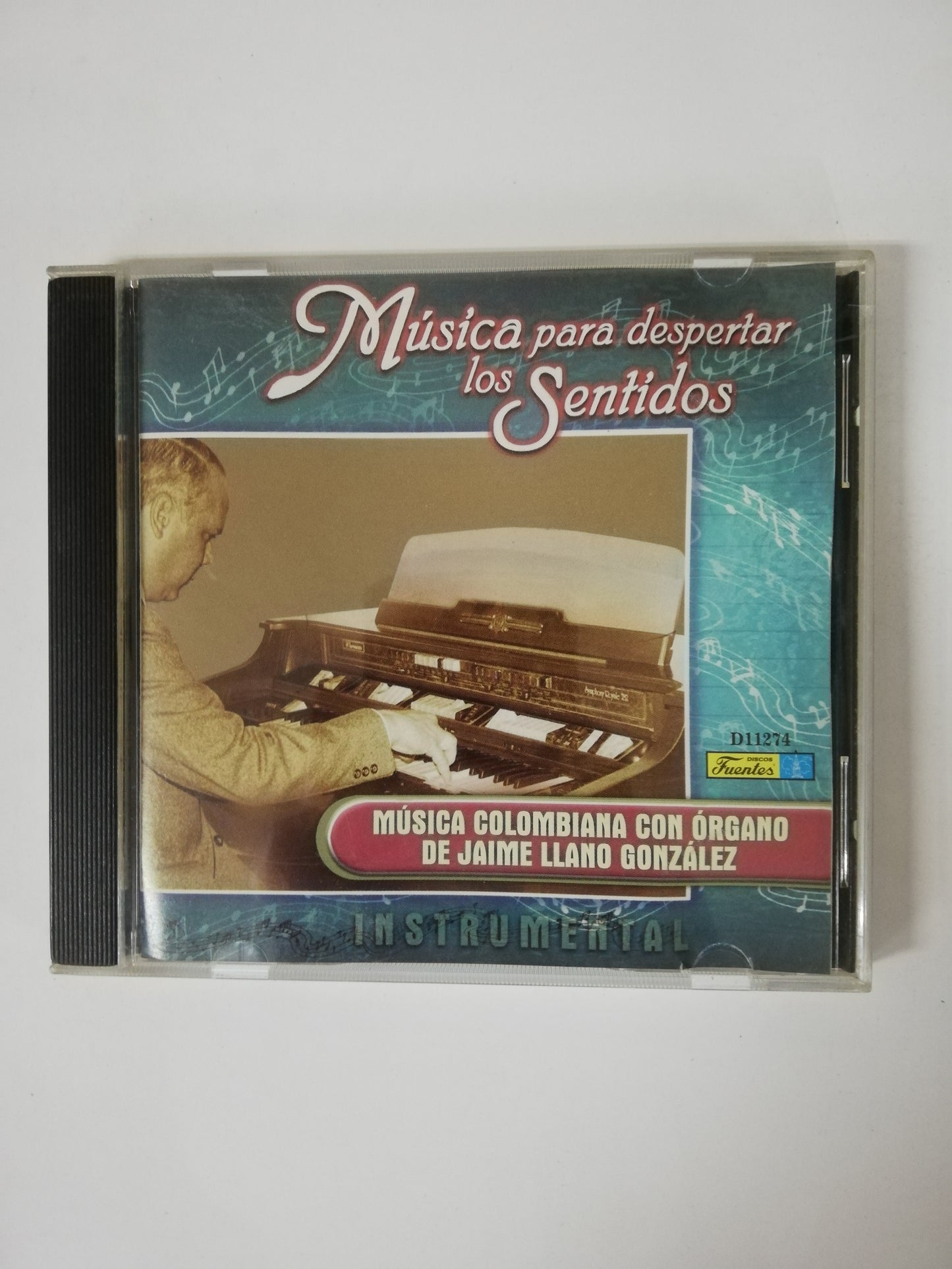 CD JAIME LLANO GONZALEZ - MÚSICA COLOMBIANA CON ORGANO