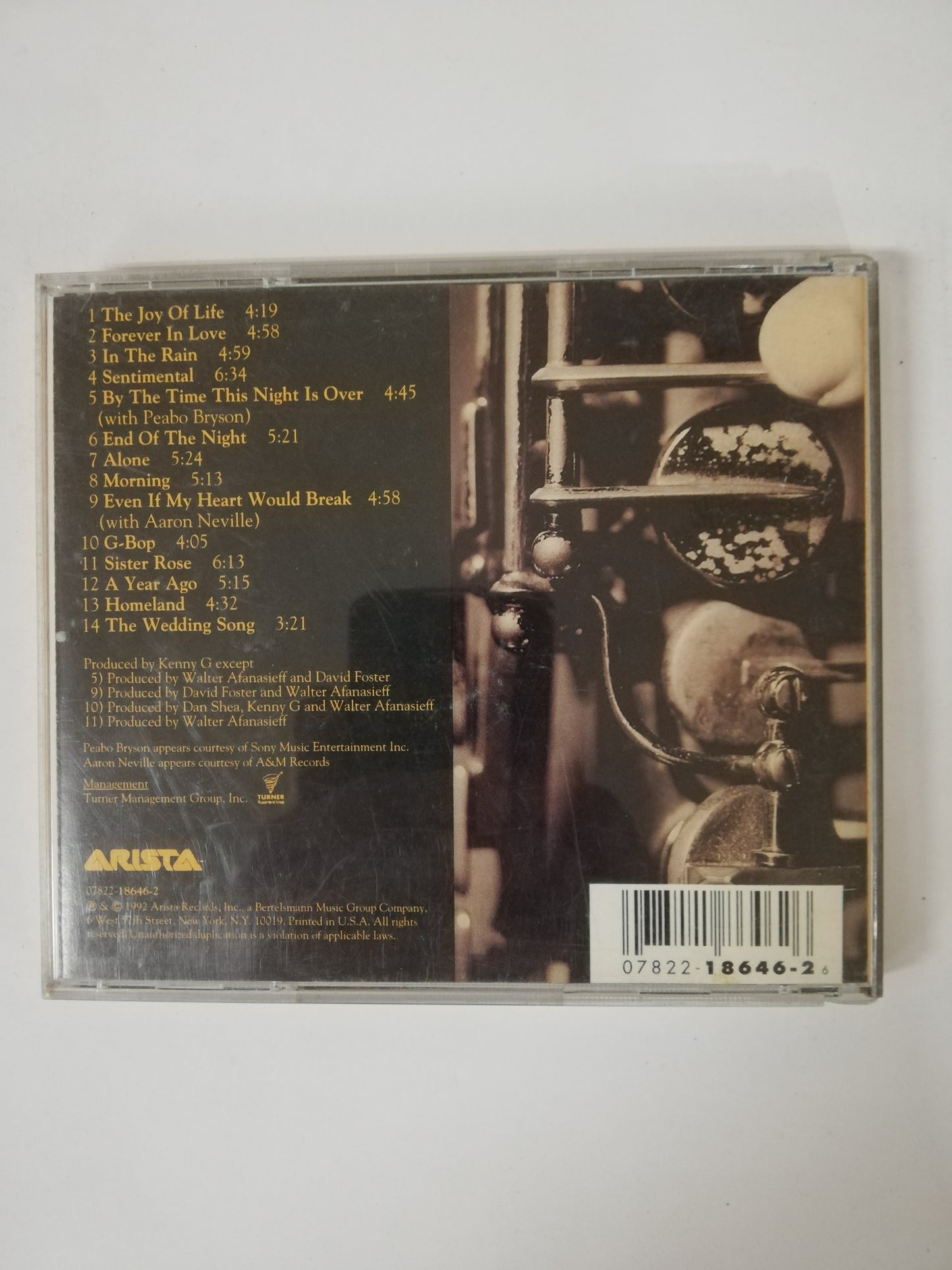 CD KENNY G - BREATHLESS