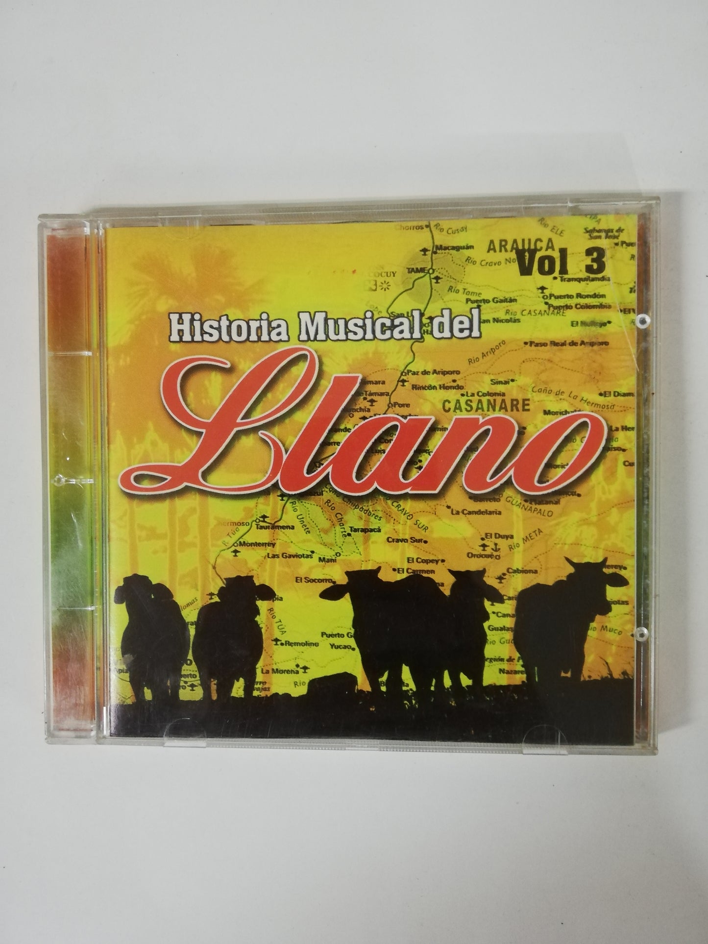 CD HISTORIA MUSICAL DEL LLANO - HISTORIA MUSICAL DEL LLANO VOL. 3