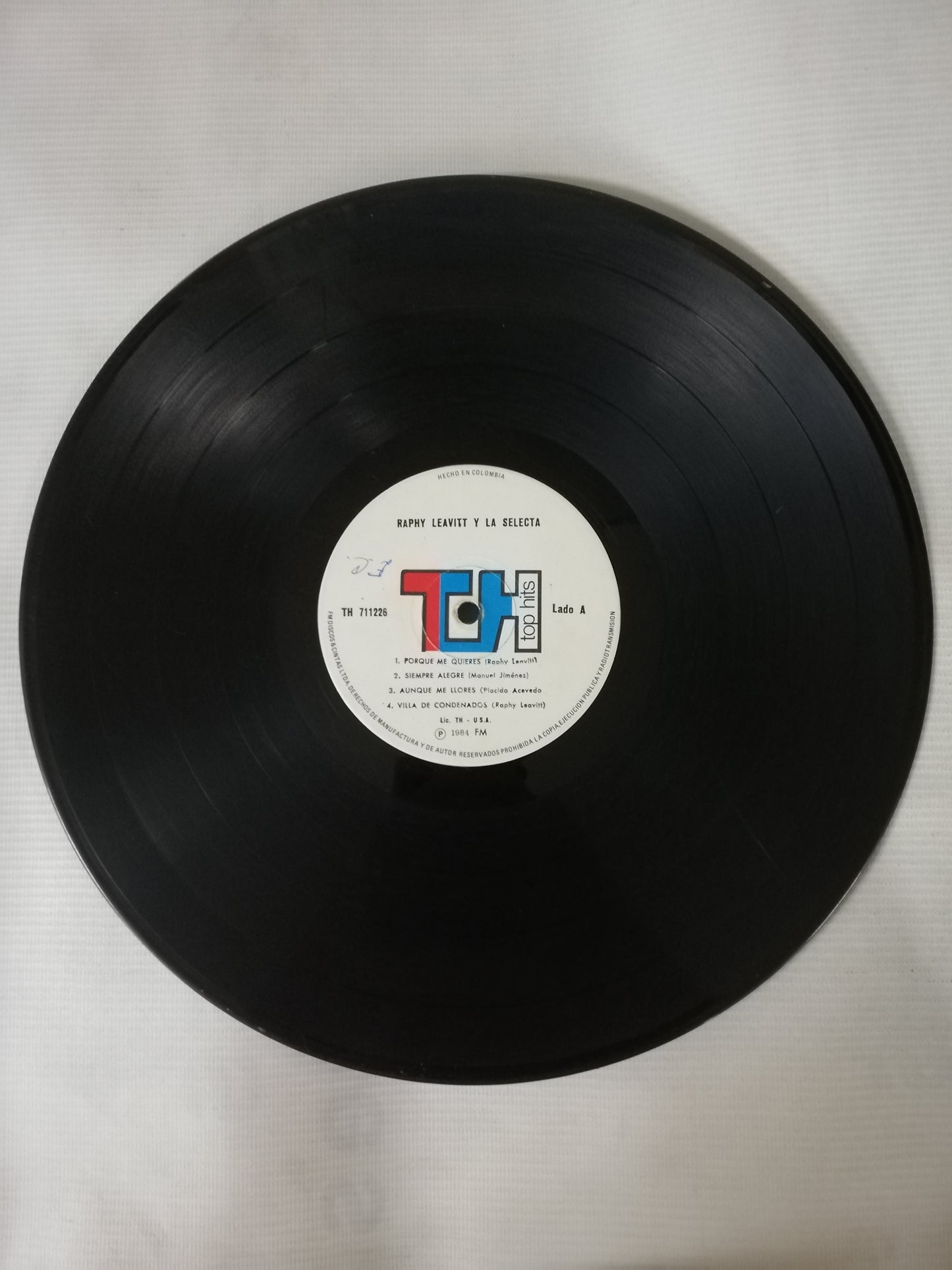 LP RAPHY LEAVITT Y LA SELECTA - SIEMPRE ALEGRE