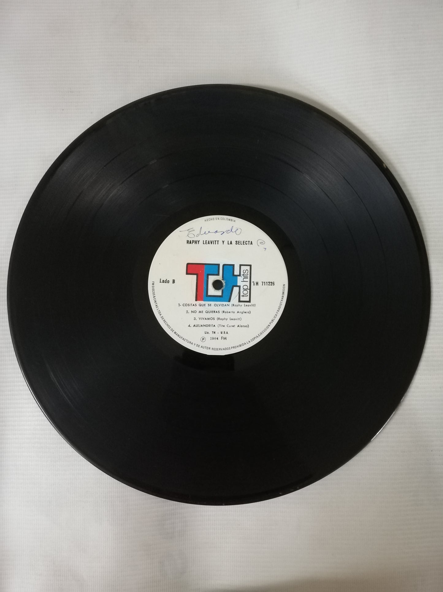 LP RAPHY LEAVITT Y LA SELECTA - SIEMPRE ALEGRE