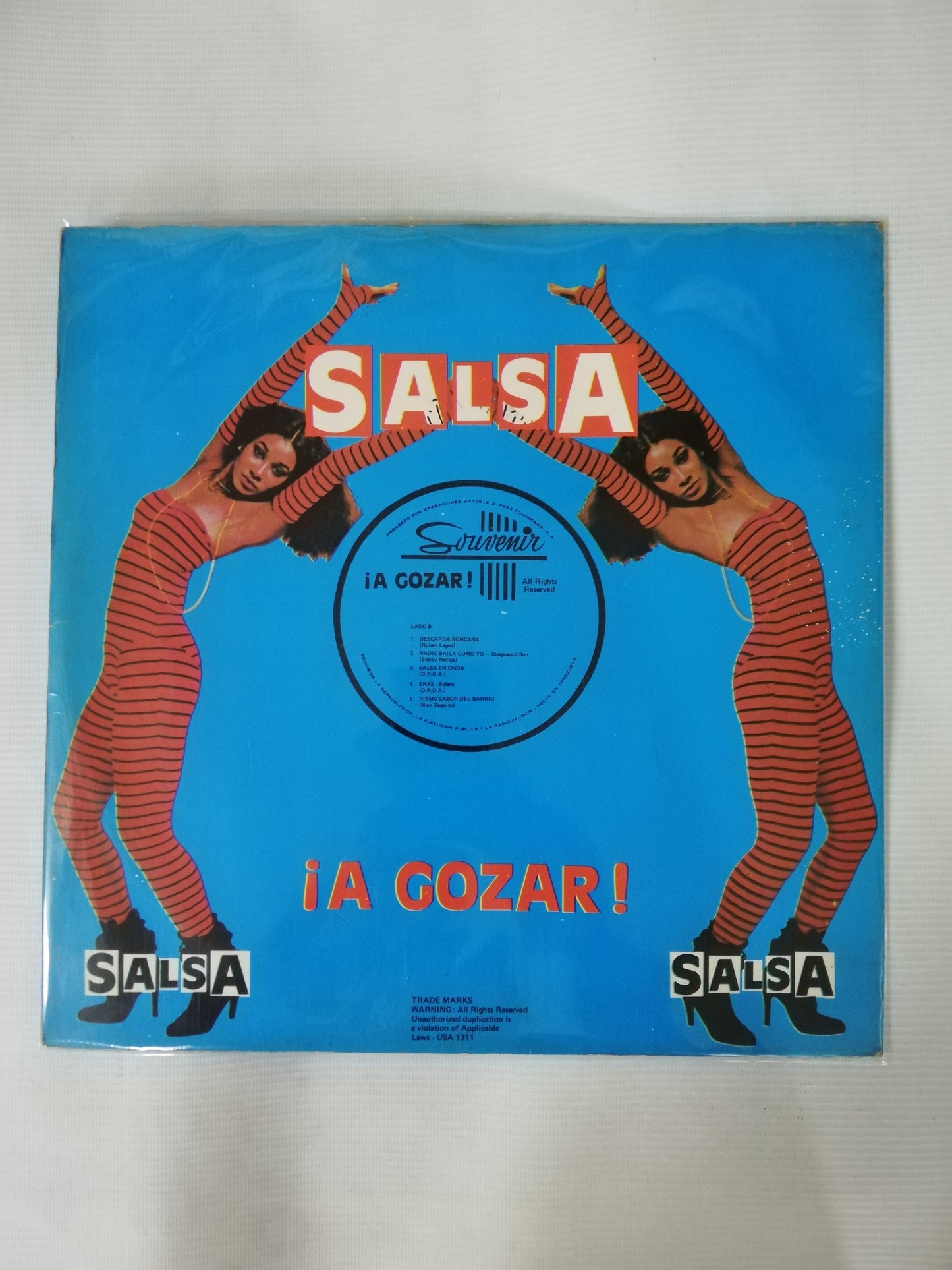 LP A GOZAR! SALSA - VARIOS INTÉRPRETES