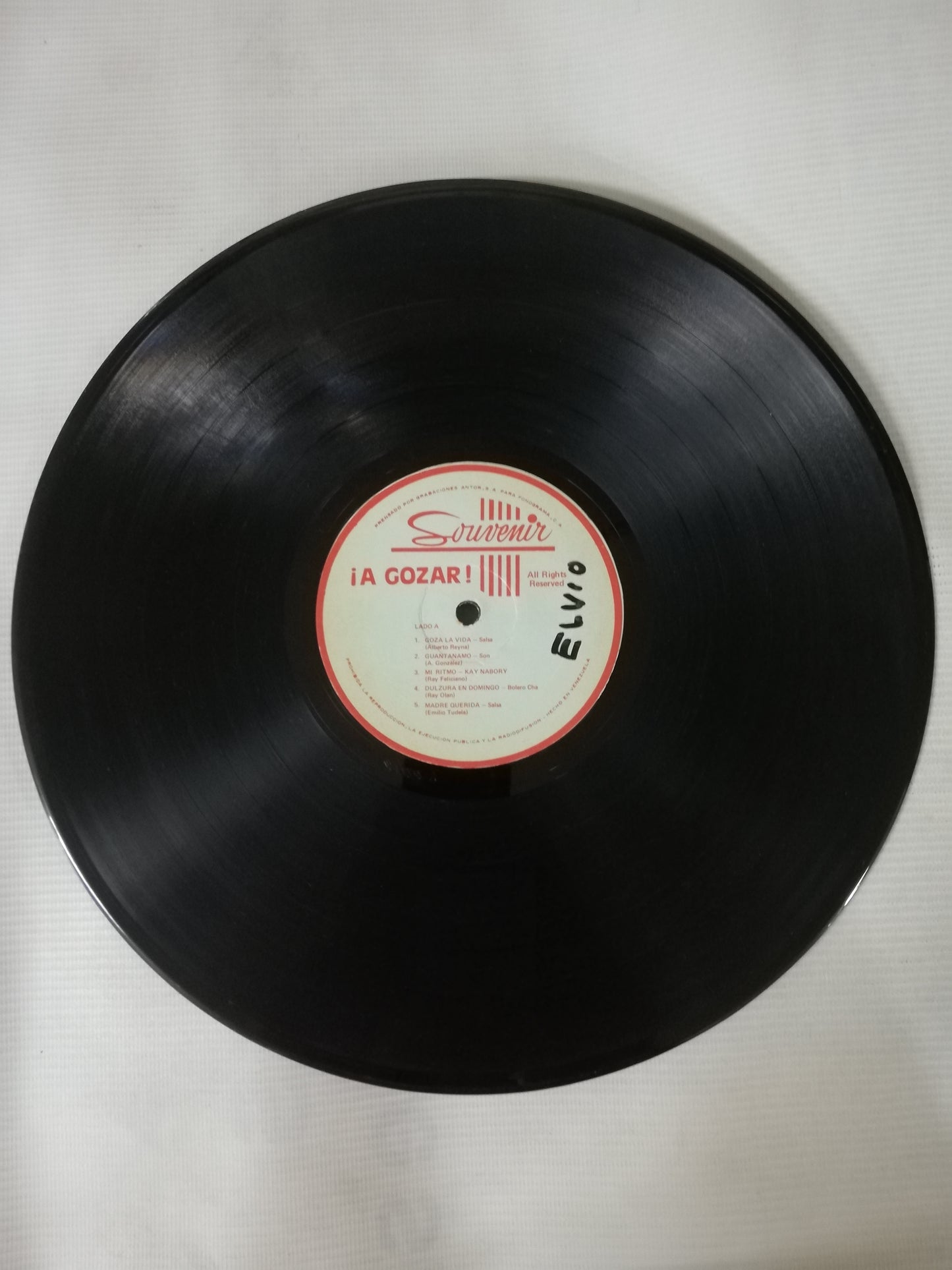 LP A GOZAR! SALSA - VARIOS INTÉRPRETES