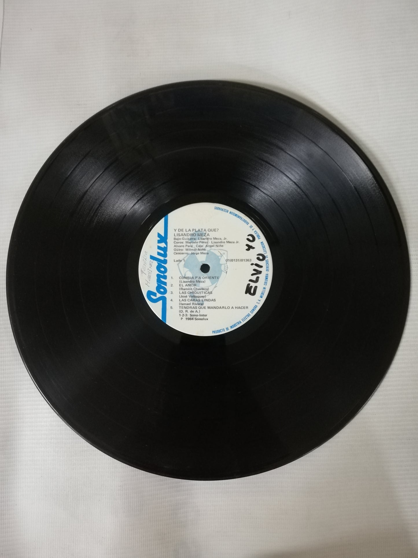 LP LISANDRO MEZA - Y DE LA PLATA QUE?