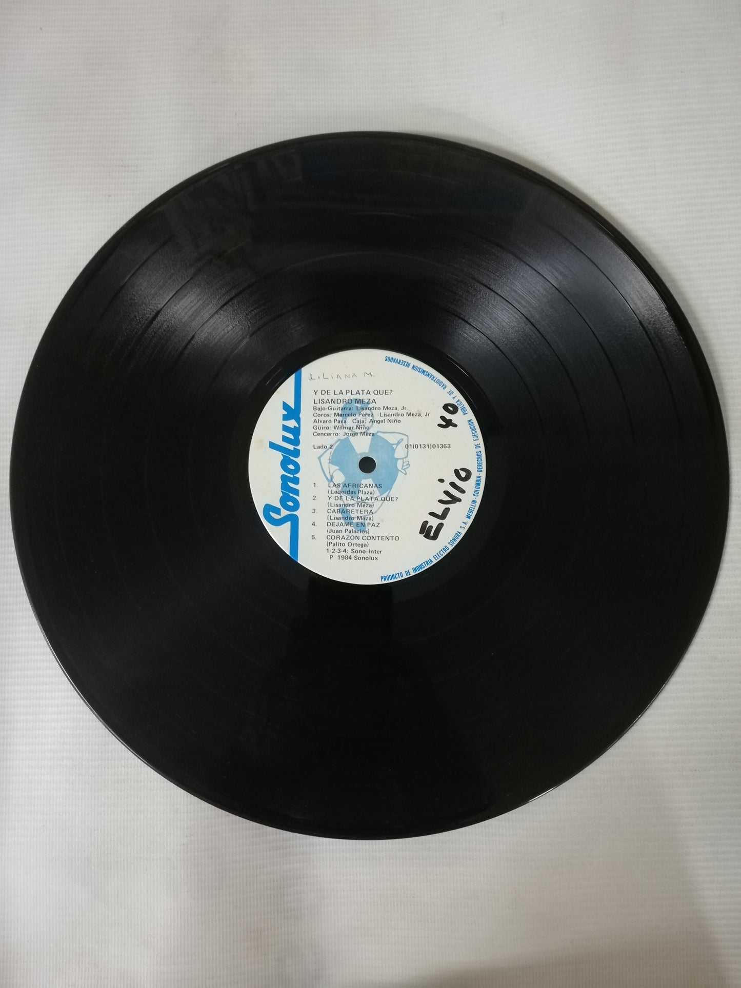 LP LISANDRO MEZA - Y DE LA PLATA QUE?
