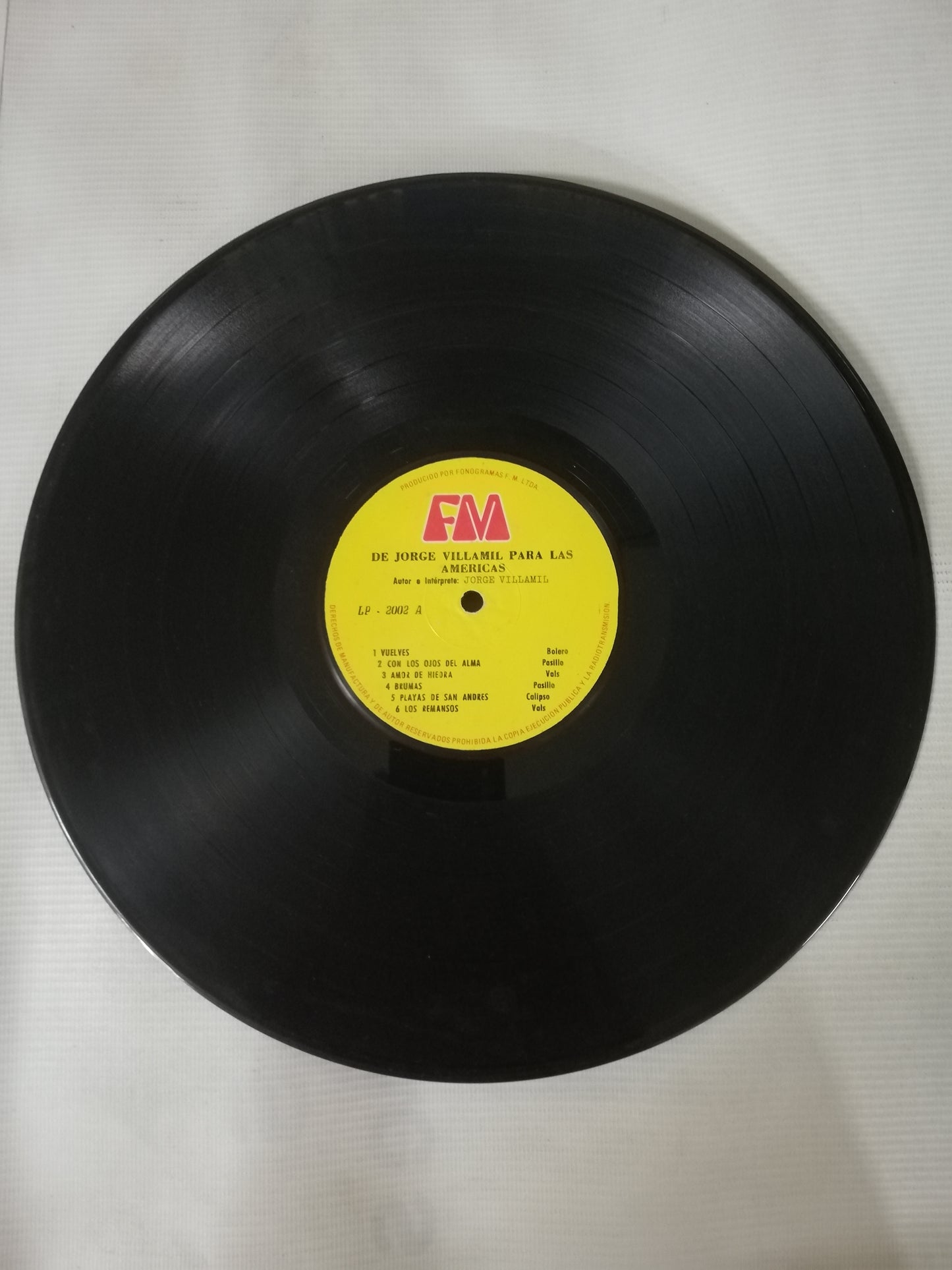 LP JORGE VILLAMIL - DE JORGE VILLAMIL PARA LAS AMERICAS