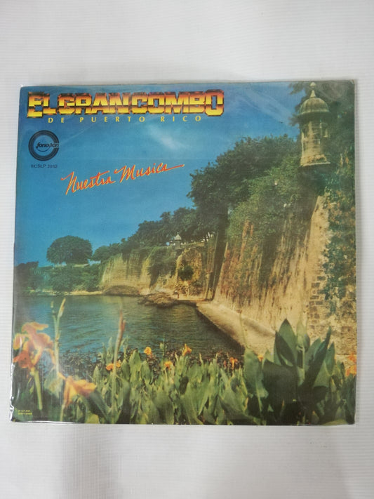 LP EL GRAN COMBO DE PUERTO RICO - NUESTRA MÚSICA