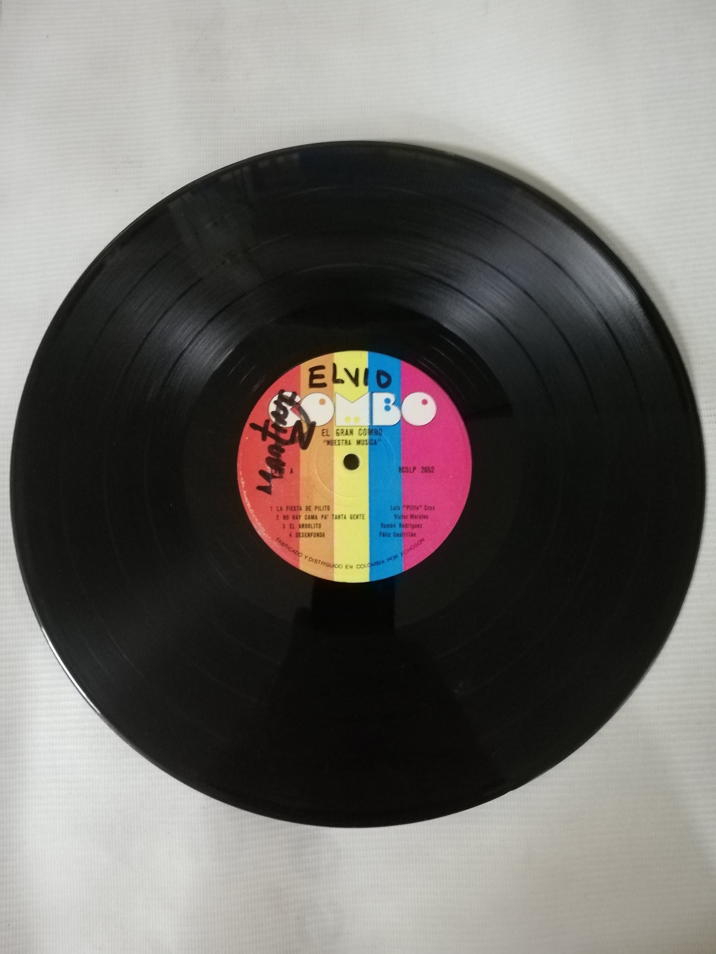 LP EL GRAN COMBO DE PUERTO RICO - NUESTRA MÚSICA