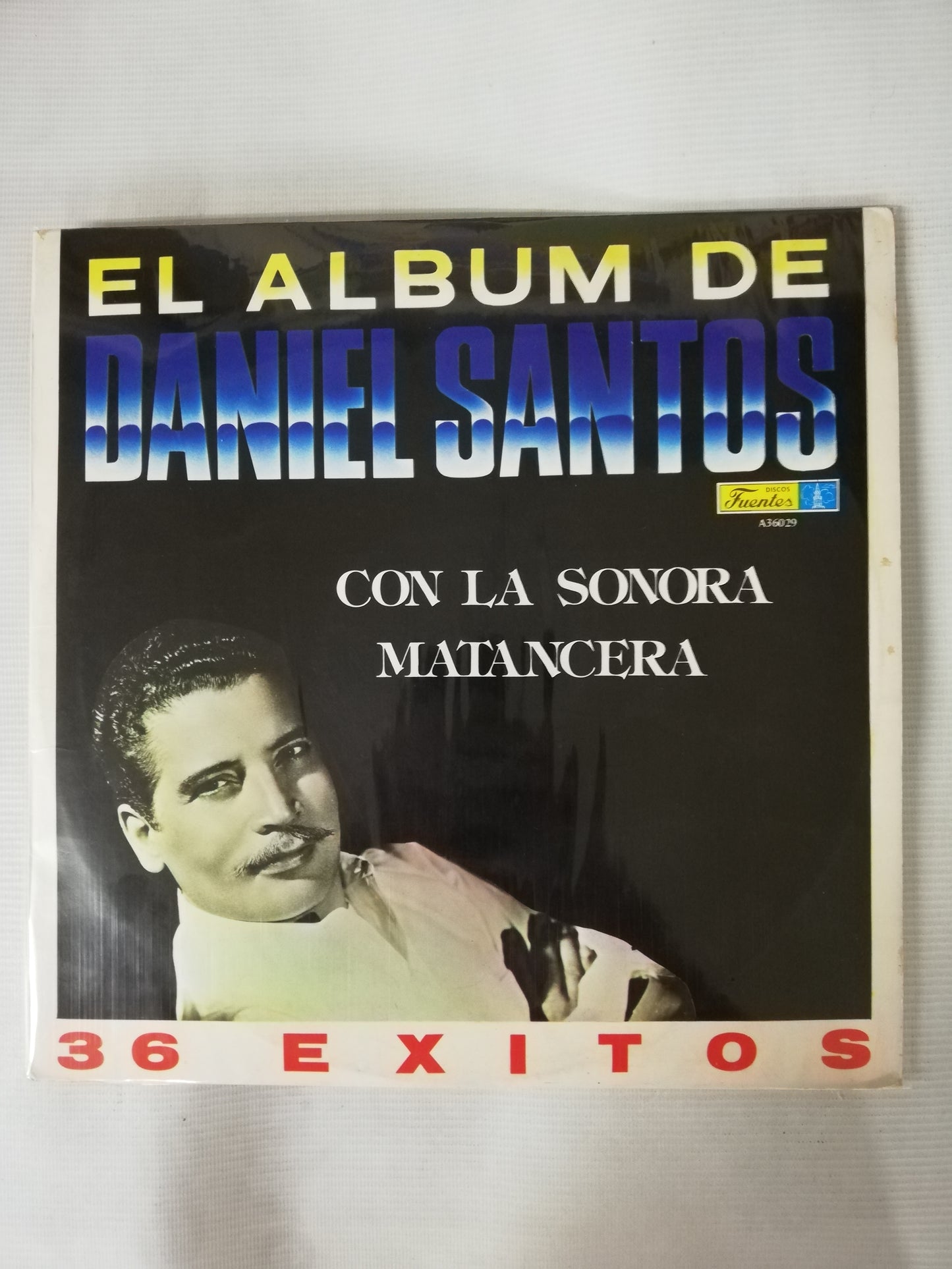 LP DANIEL SANTOS - EL ALBUM DE DANIEL SANTOS CON LA SONORA MATANCERA - 36 EXITOS - VINYL X 3