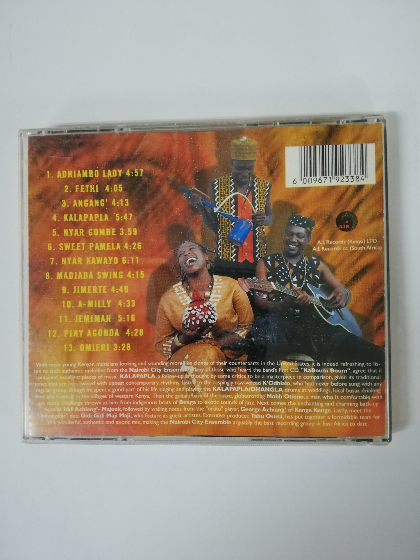 CD NAIROBI CITY ENSEMBLE - KALAPAPLA