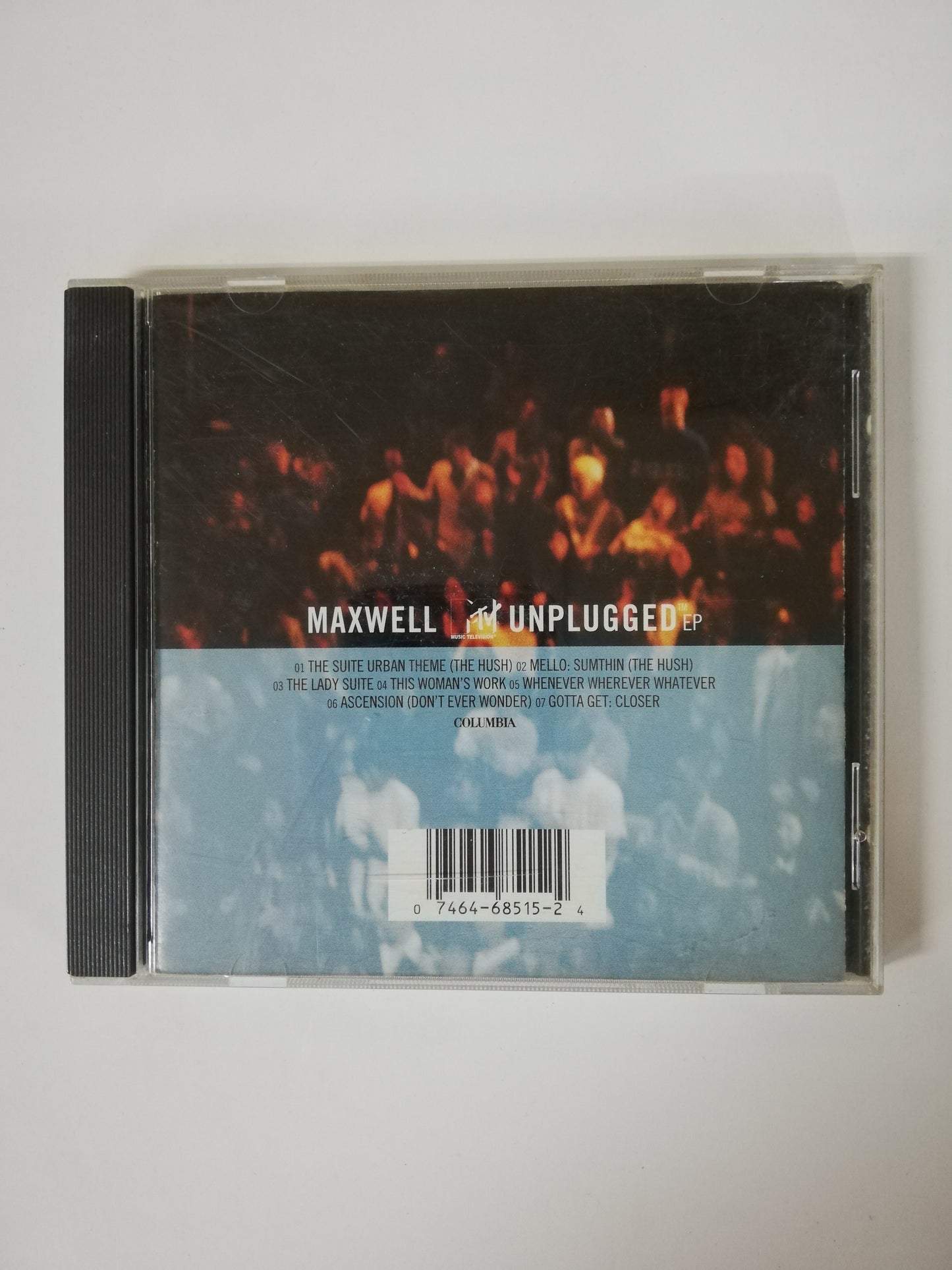 CD MAXWELL - MTV UNPLUGGED