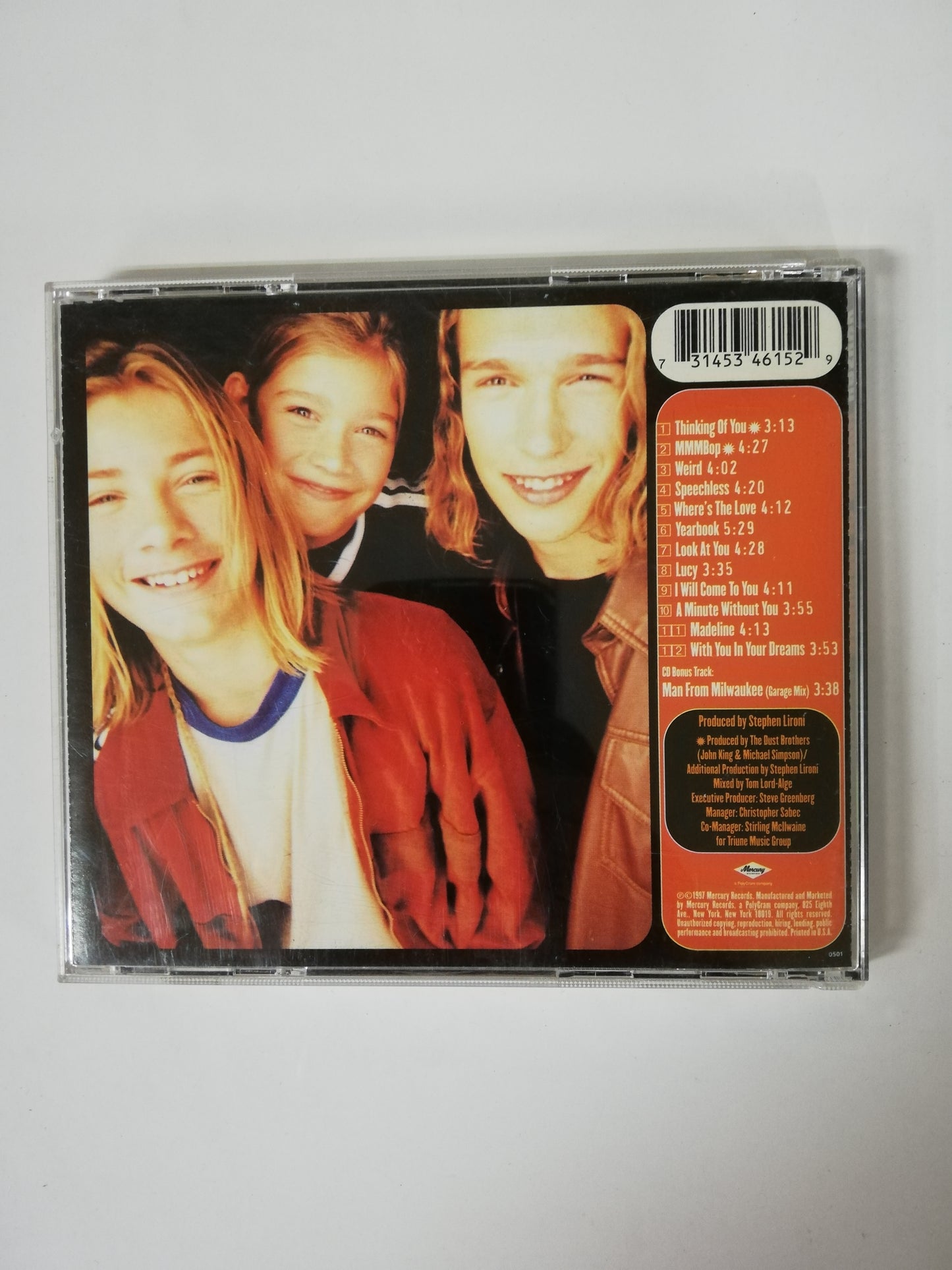 CD HANSON - MIDDLE OF NOWHERE