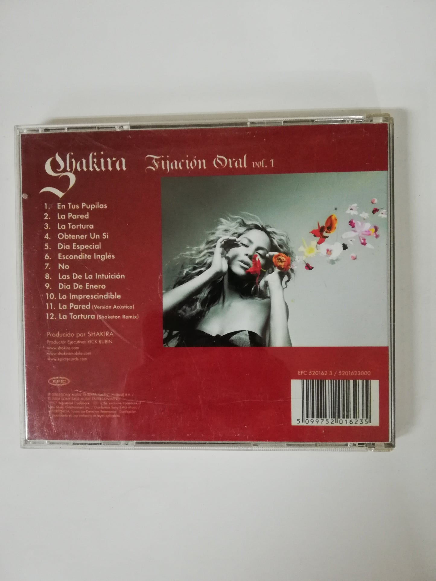 CD SHAKIRA - FIJACIÓN ORAL VOL. 1