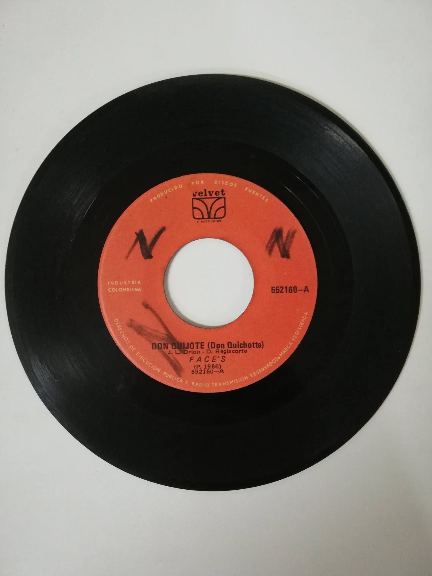 VINILO FACE´S - DON QUIJOTE / MARINERO