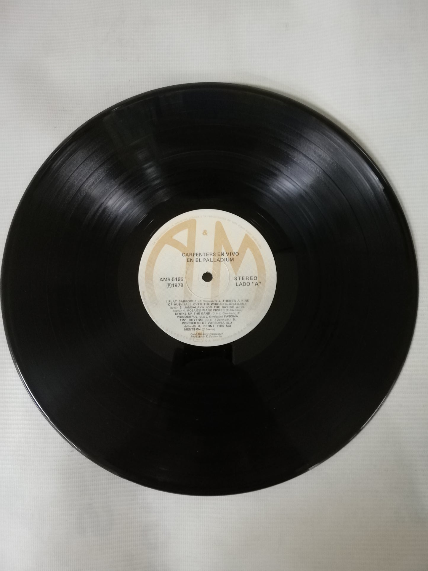 LP CARPENTERS - LIVE AT THE PALLADIUM