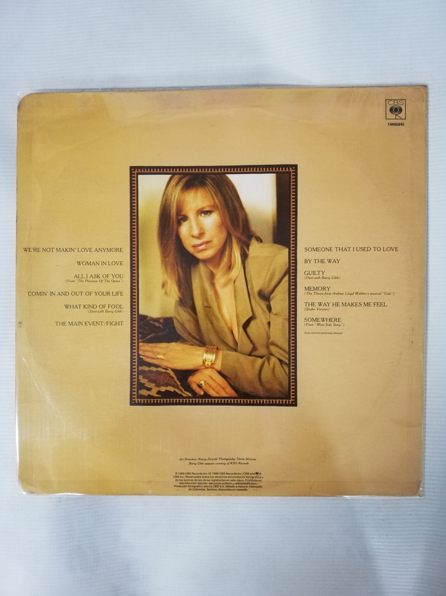 LP BARBRA STREISAND - A COLLECTION - GREATEST HITS...AND MORE