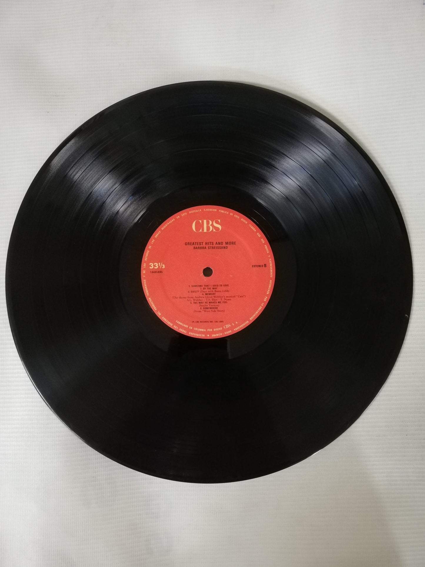 LP BARBRA STREISAND - A COLLECTION - GREATEST HITS...AND MORE