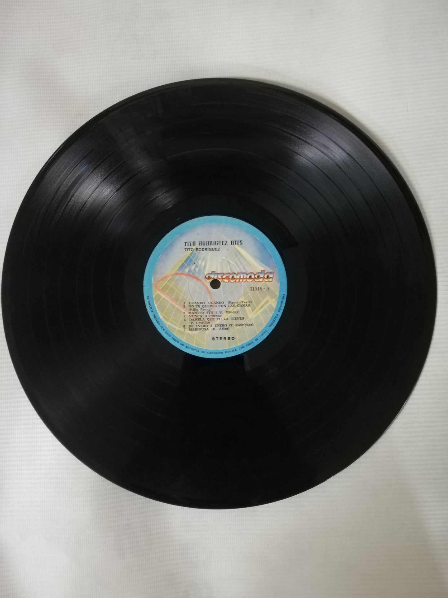 LP TITO RODRIGUEZ - TITO RODRIGUEZ HITS